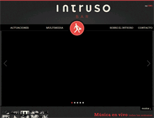 Tablet Screenshot of intrusobar.com